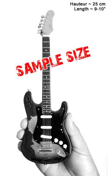 RGM607 Kirk Hammett Metallica White Ouija  Miniature Guitar 